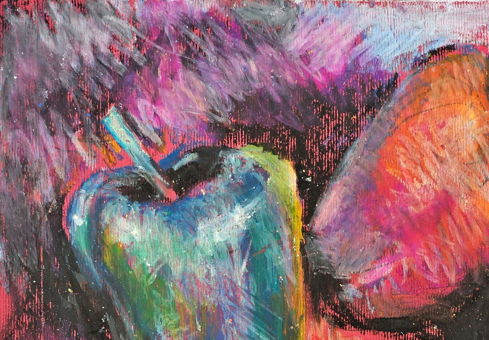 Acrylic painting Autumn peppers Vyacheslav Petrovich Babac - 3