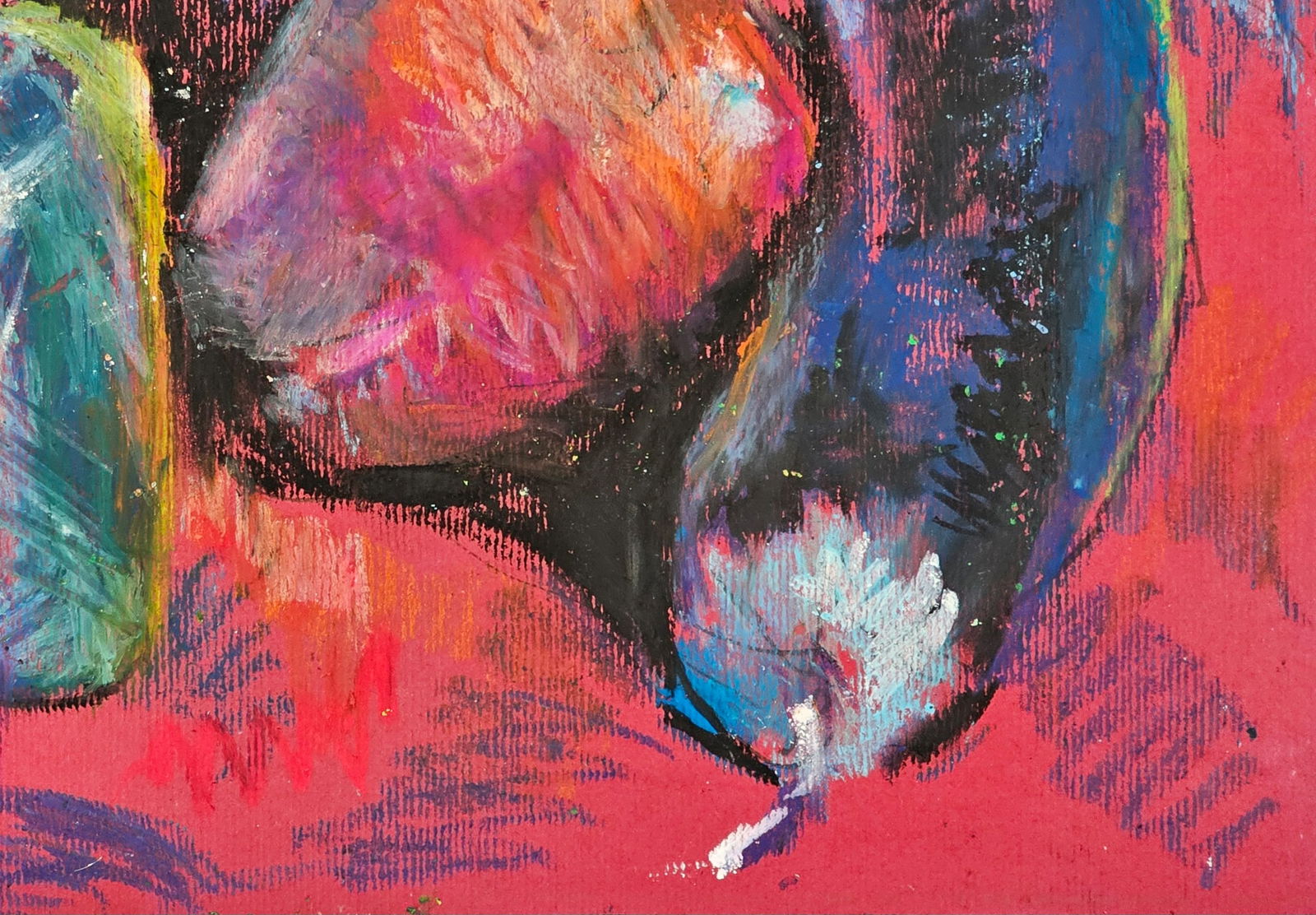 Acrylic painting Autumn peppers Vyacheslav Petrovich Babac - 6