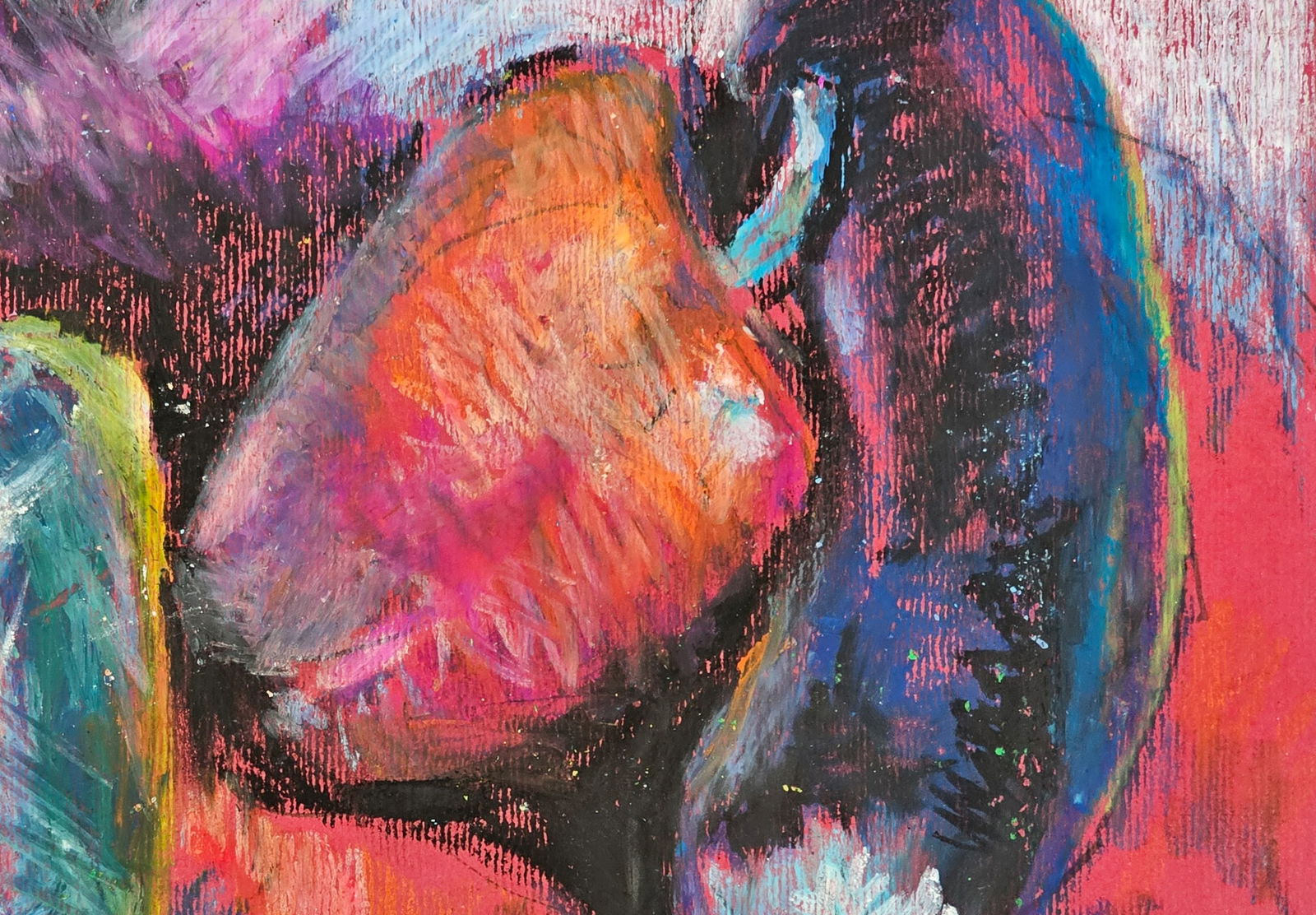 Acrylic painting Autumn peppers Vyacheslav Petrovich Babac - 9