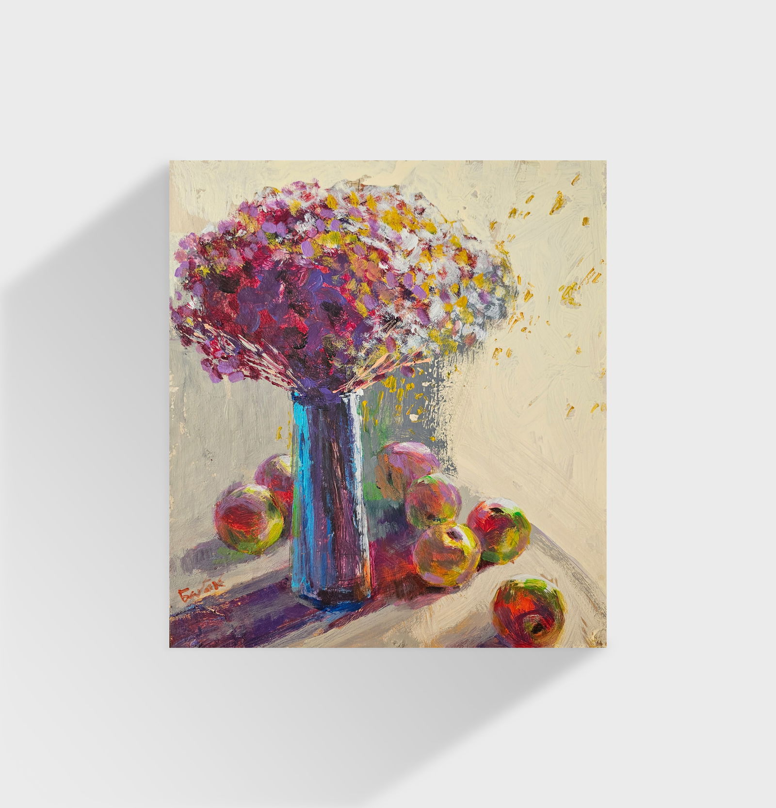 Acrylic painting still life Vyacheslav Petrovich Babac - 10