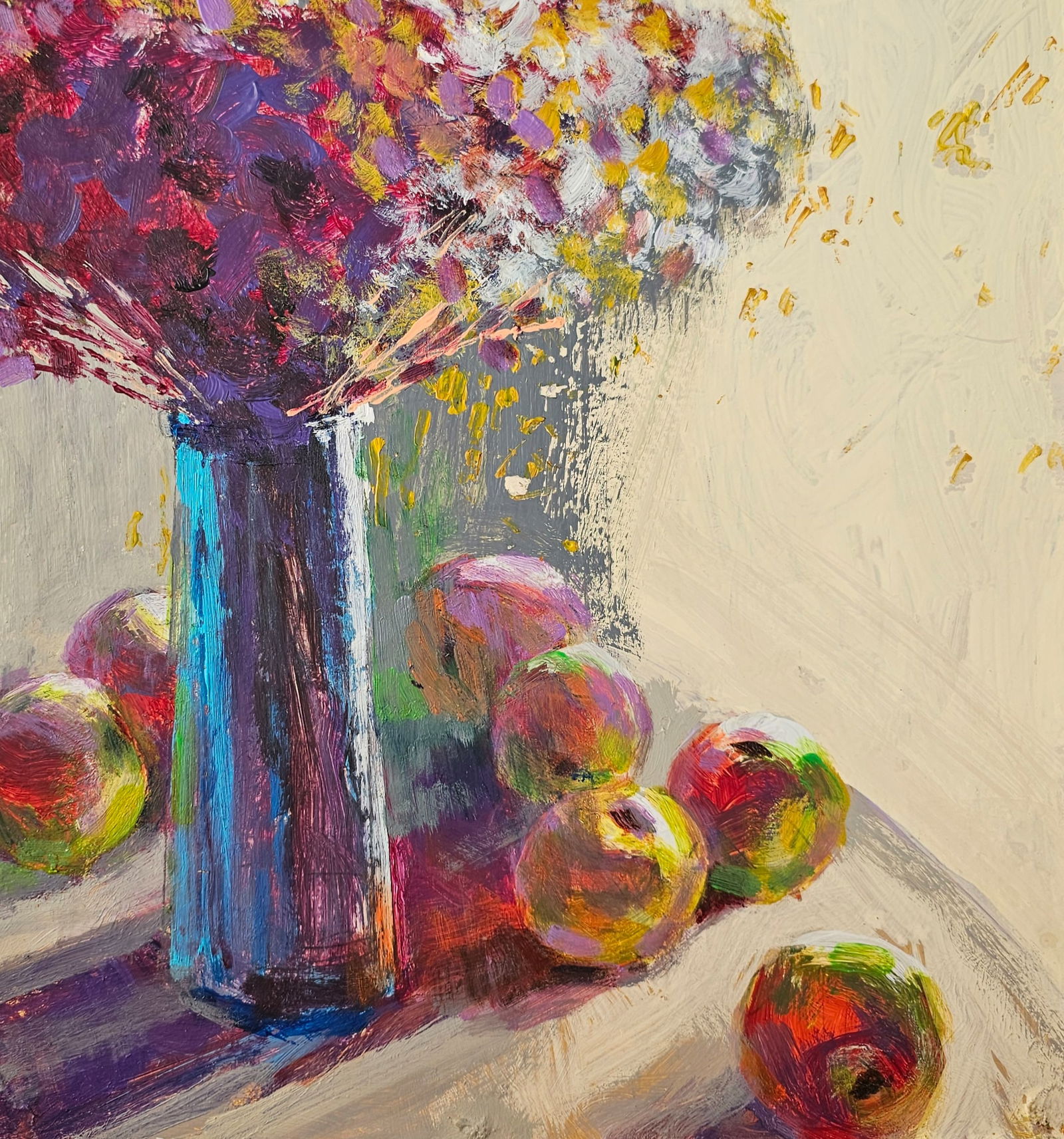 Acrylic painting still life Vyacheslav Petrovich Babac - 6