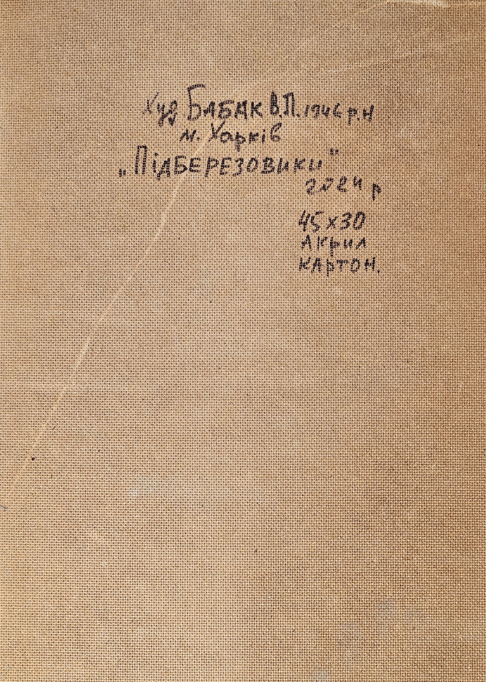 Acrylic painting mushrooms Vyacheslav Petrovich Babac - 2