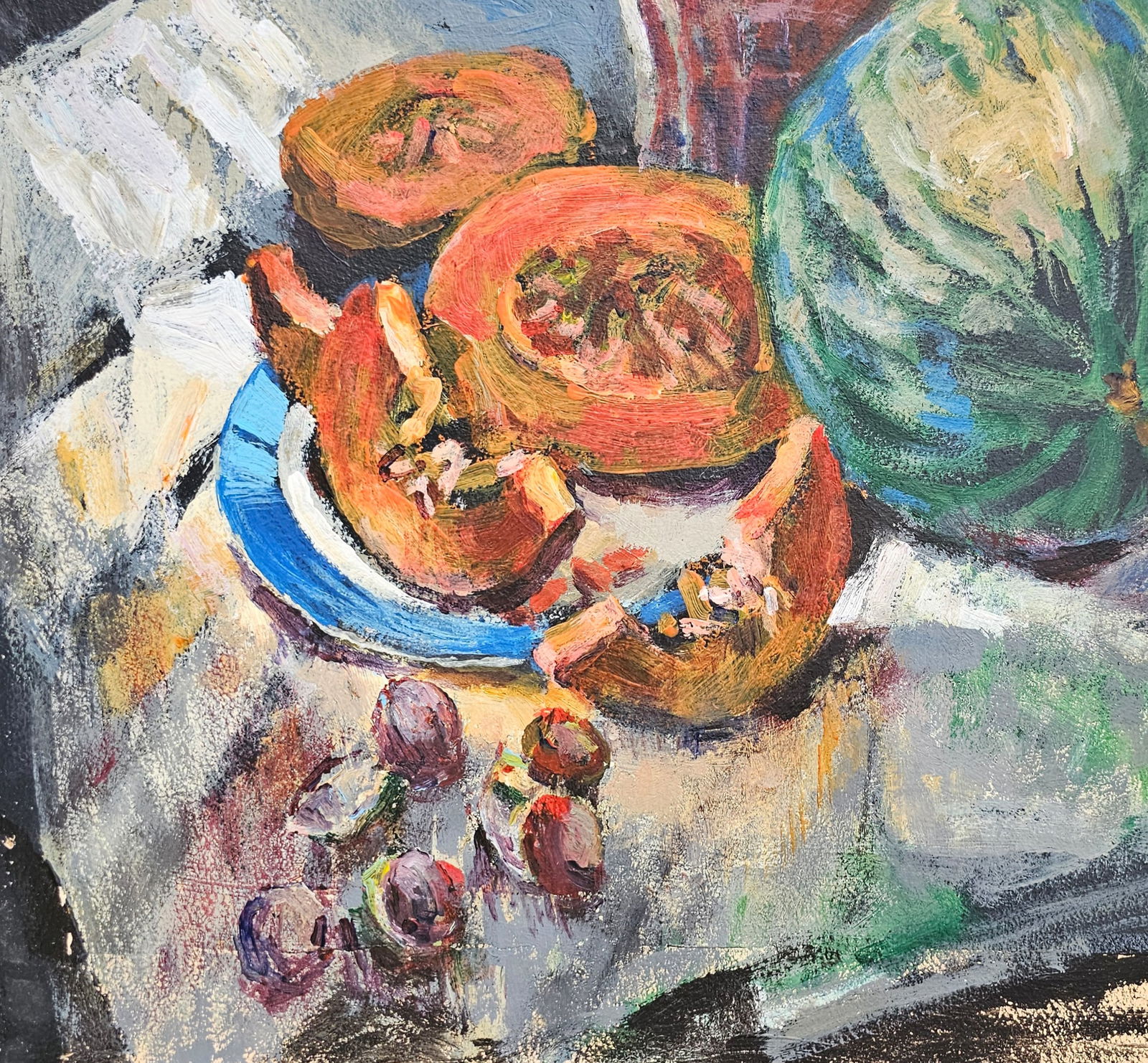 Acrylic painting autumn still life Vyacheslav Petrovich Babac - 5