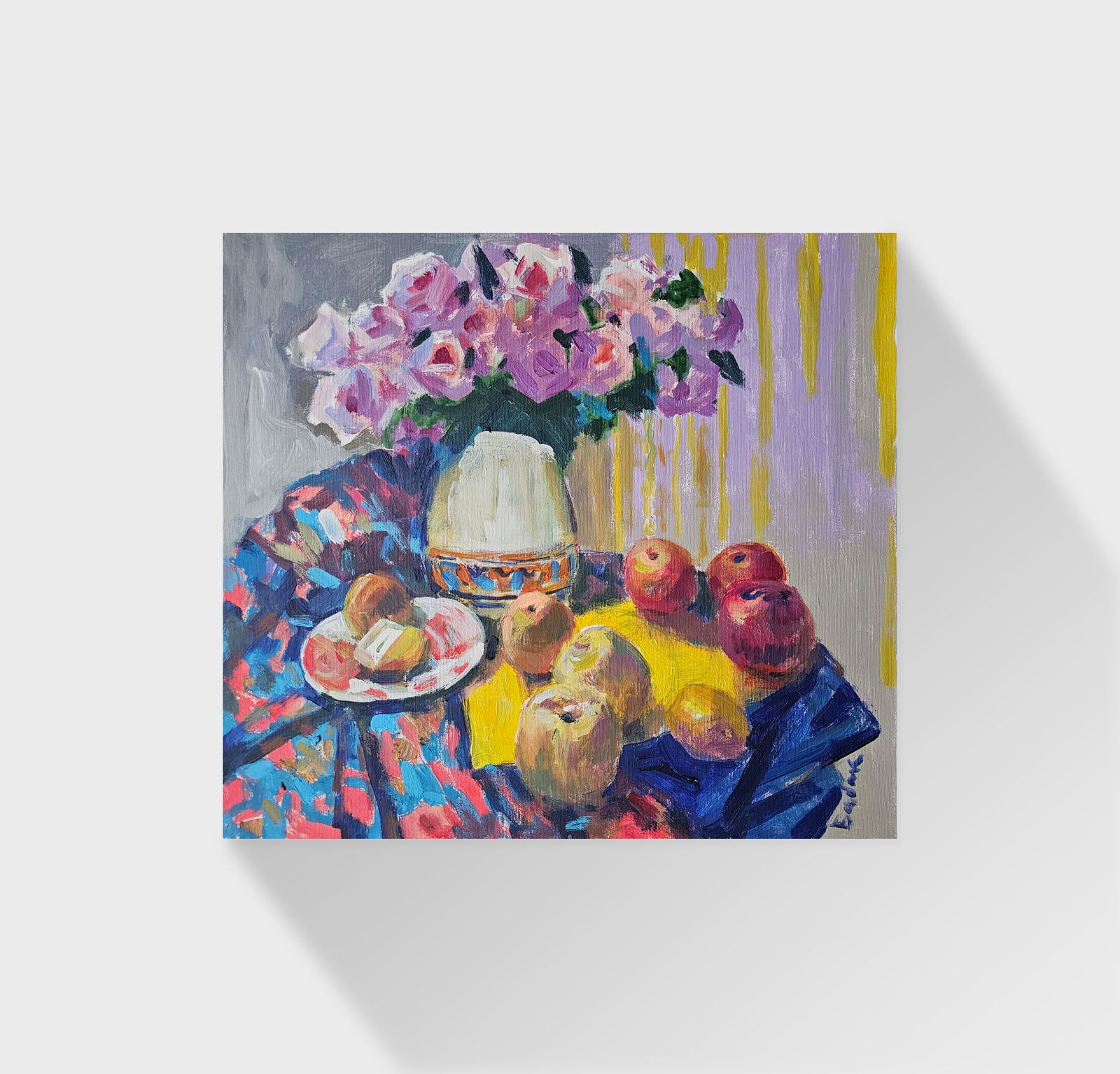 Acrylic painting Gifts of autumn Vyacheslav Petrovich Babac - 10