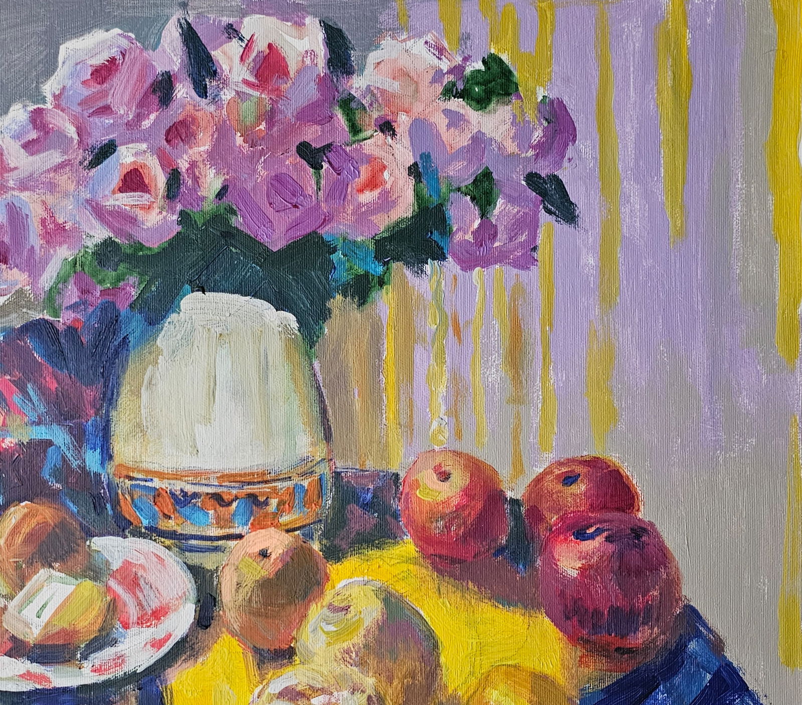 Acrylic painting Gifts of autumn Vyacheslav Petrovich Babac - 4