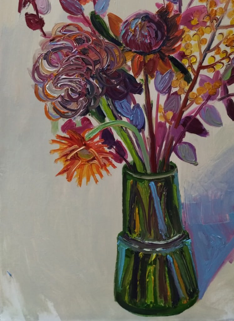 Oil painting A bouquet of autumn Nina L - 4