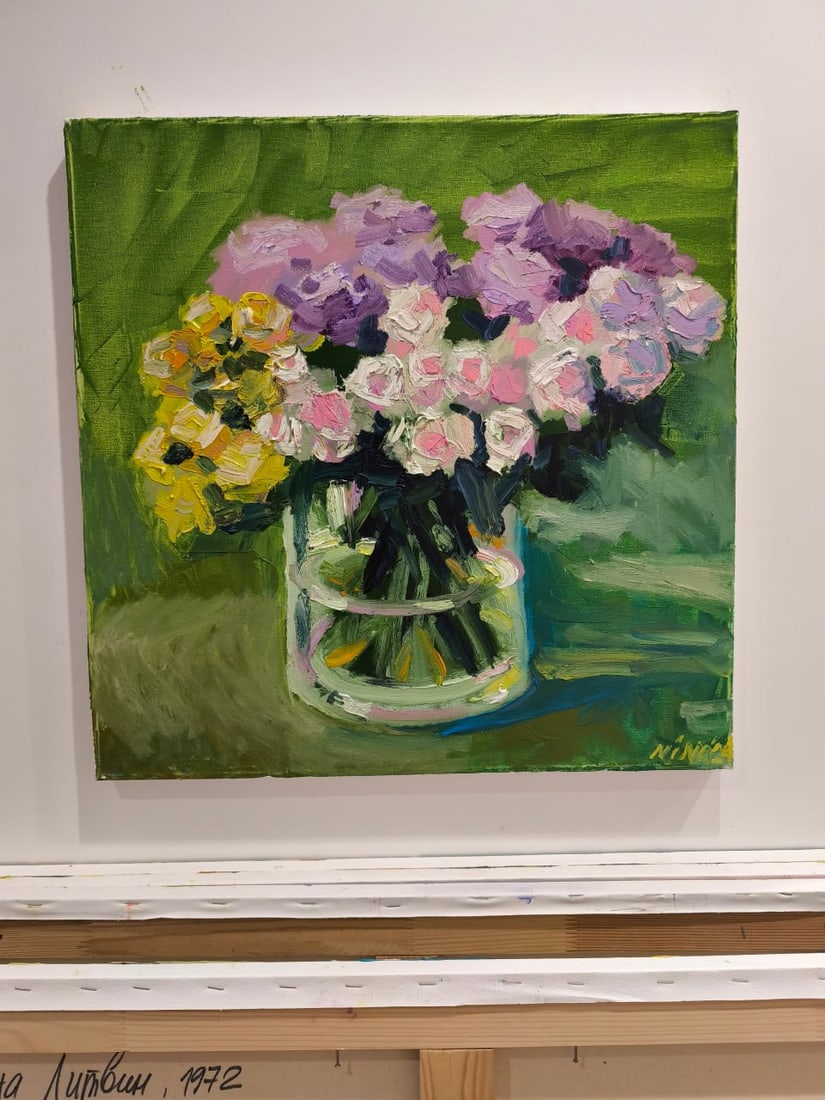 Oil painting Roses Nina L - 10