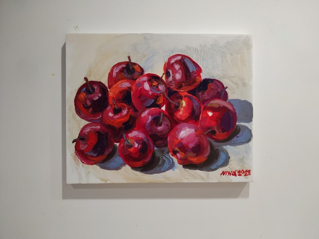 Oil painting Apples Nina L - 10