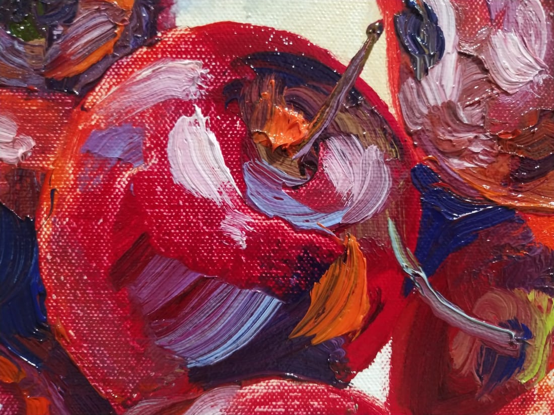 Oil painting Apples Nina L - 2