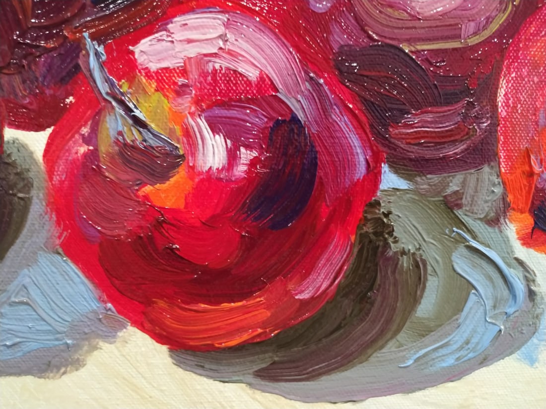 Oil painting Apples Nina L - 3