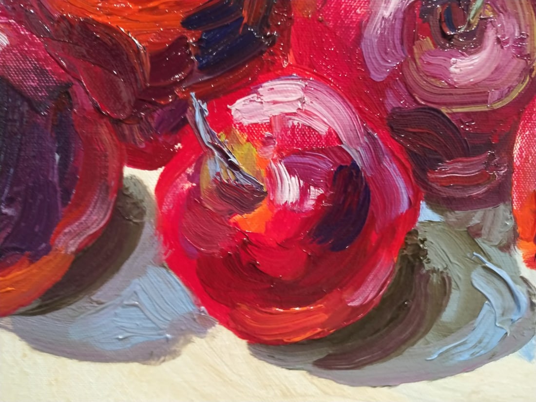 Oil painting Apples Nina L - 4