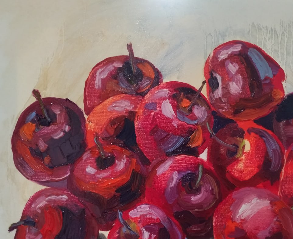 Oil painting Apples Nina L - 6