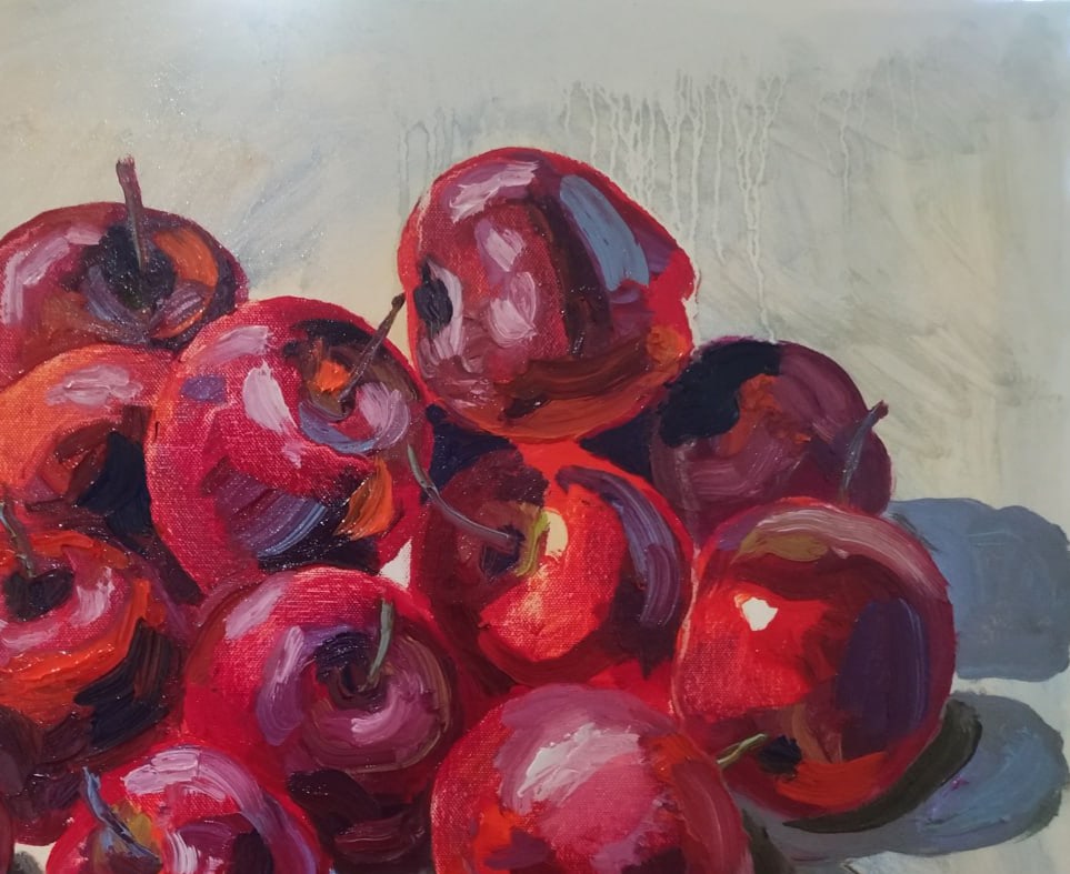 Oil painting Apples Nina L - 7