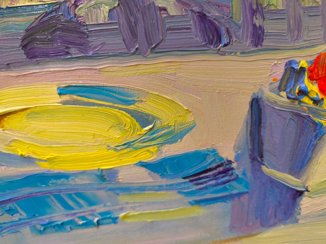 Oil painting Pomegranate cocktail Nina L - 3