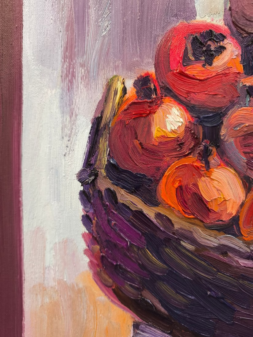 Oil painting Pomegranate juice Nina L - 5