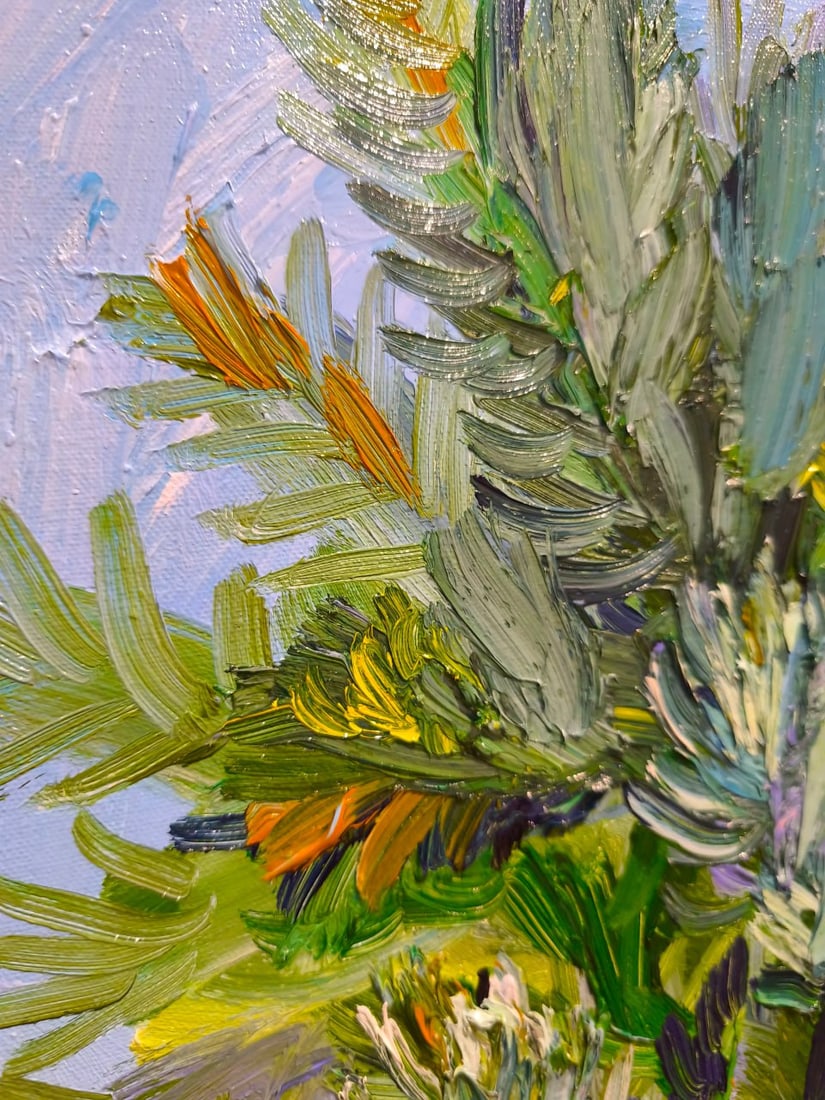 Oil painting Spruce Nina L - 6