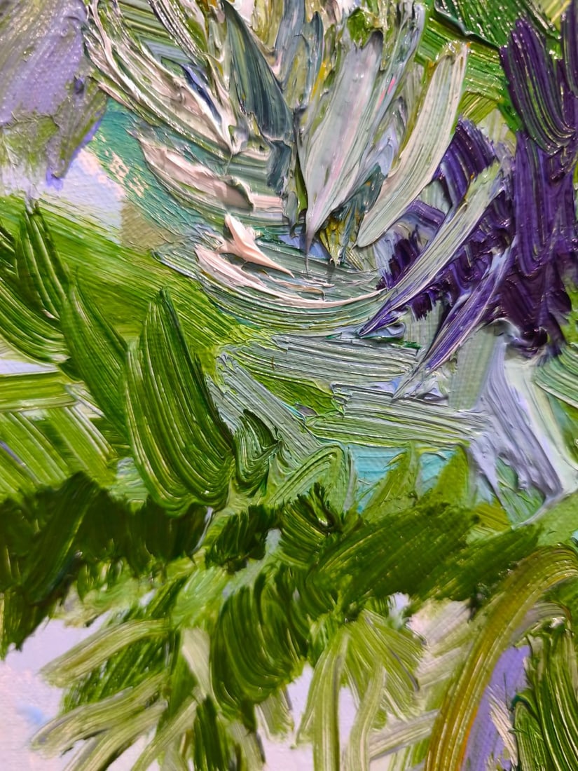 Oil painting Spruce Nina L - 9