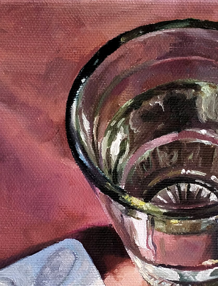 Oil painting Red roses a series of paintings Ordinary M.Goreeva - 5