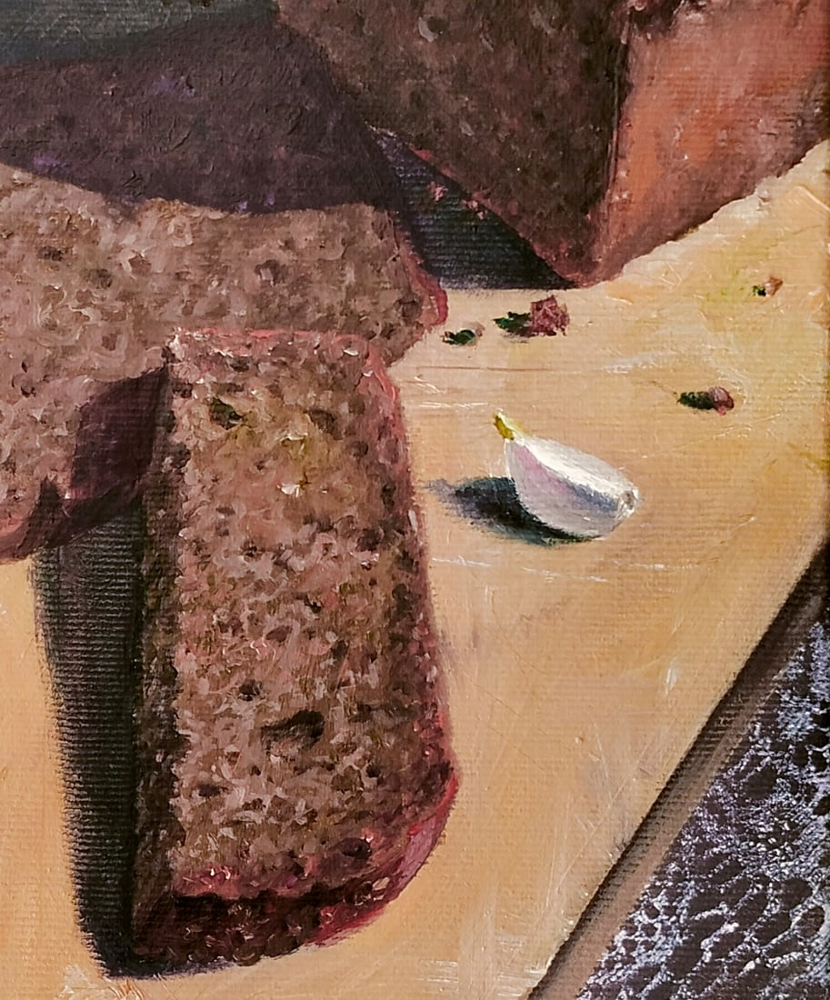 Oil painting Rye a series of paintings Ordinary M.Goreeva - 8