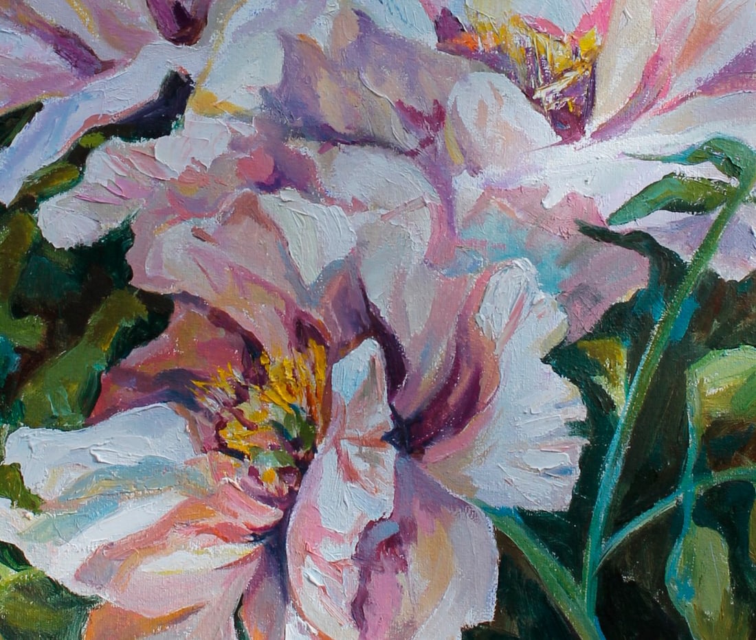 Oil painting Spring tenderness Maria Voloschak - 4