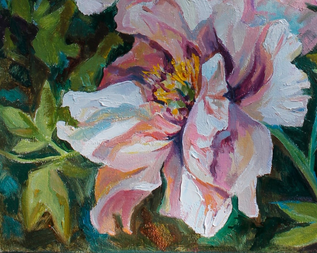 Oil painting Spring tenderness Maria Voloschak - 5