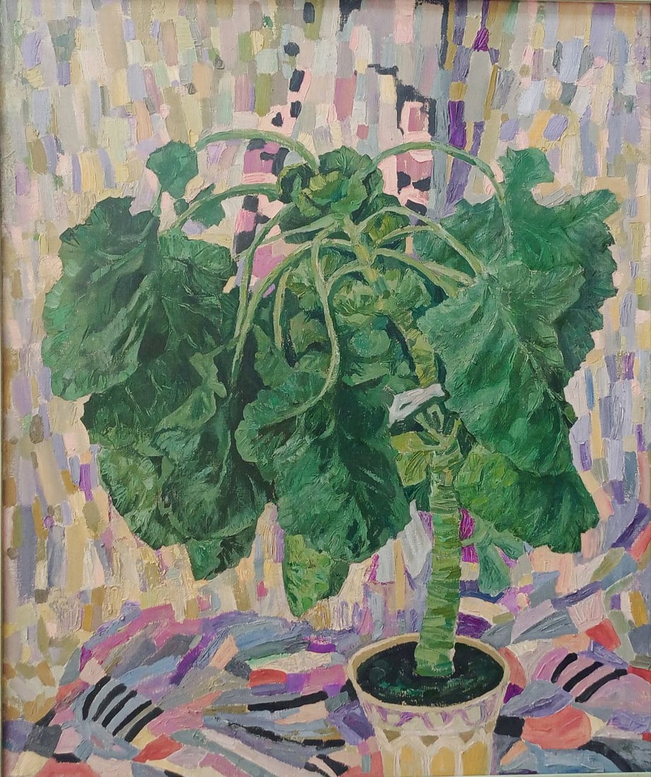 Oil painting Cabbage Tetyana Shulyak: Title: Oil painting Cabbage Tetyana Shulyak Description: 50Sl Painter: Tetyana Shulyak Size: 80x67 cm/31.49x26.37 inches Components: oil, canvas Original painting ERA: 2009Short information:Tetyana