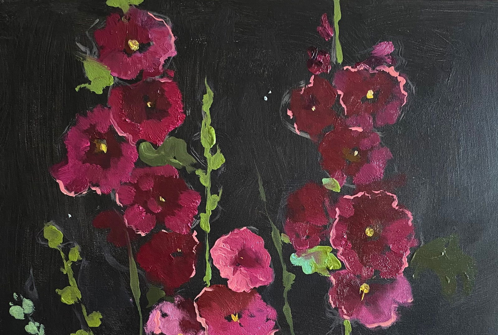 Oil painting Flowers Yulia D. - 3