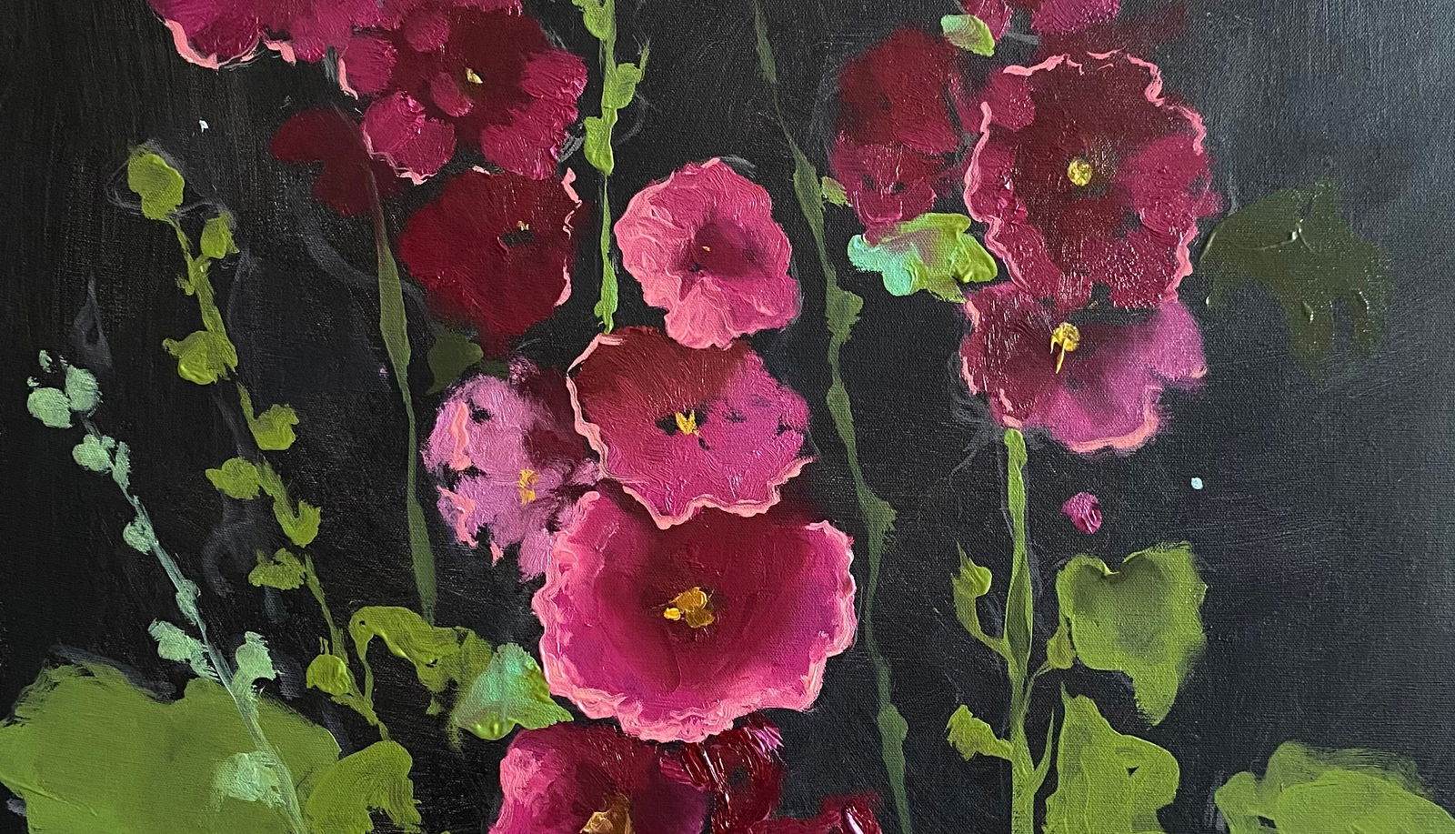 Oil painting Flowers Yulia D. - 4