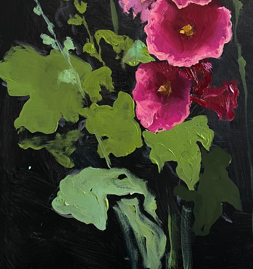 Oil painting Flowers Yulia D. - 8
