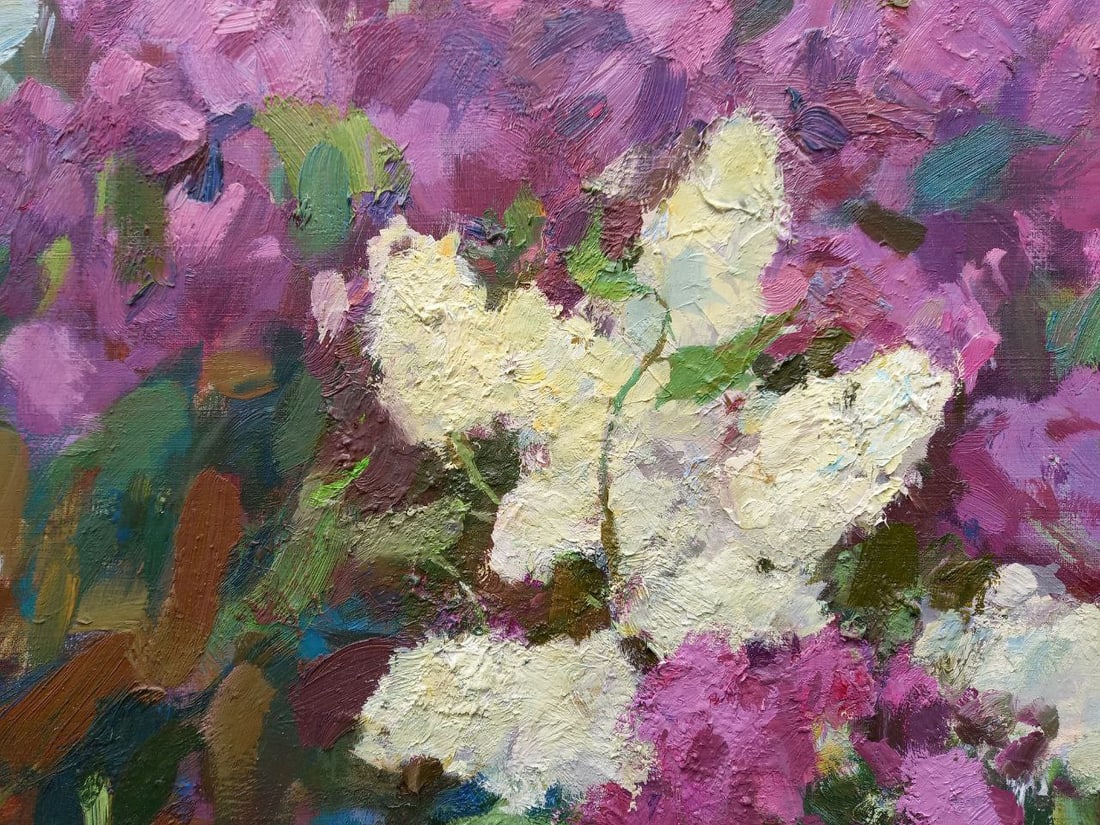 Oil painting Lilac velvet Alex Ditriev - 4