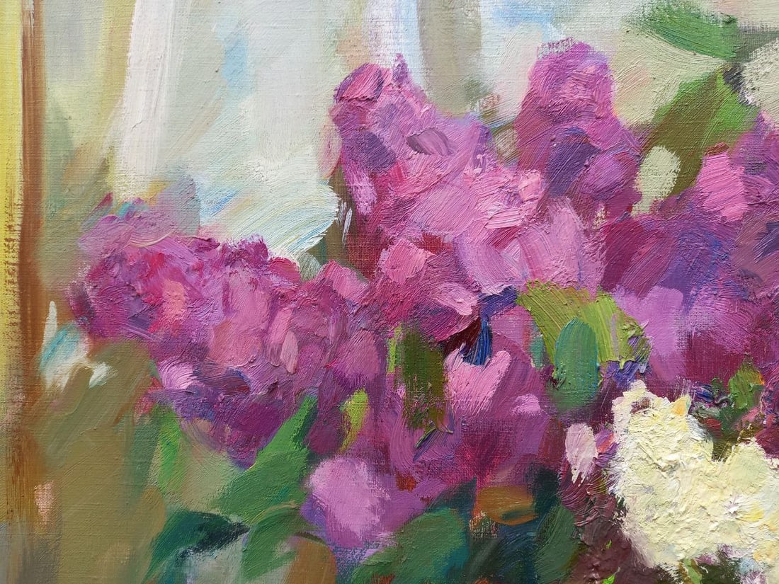 Oil painting Lilac velvet Alex Ditriev - 5