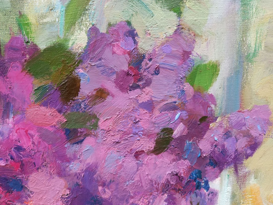 Oil painting Lilac velvet Alex Ditriev - 6