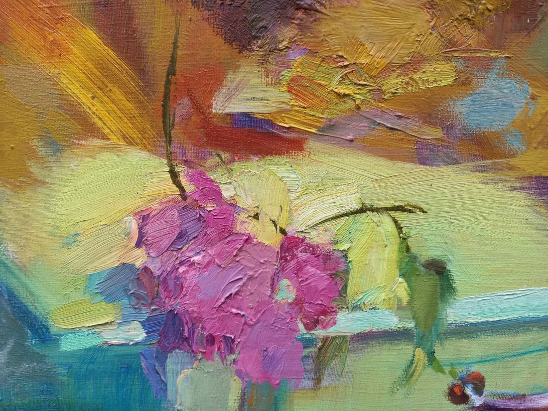 Oil painting Lilac velvet Alex Ditriev - 7