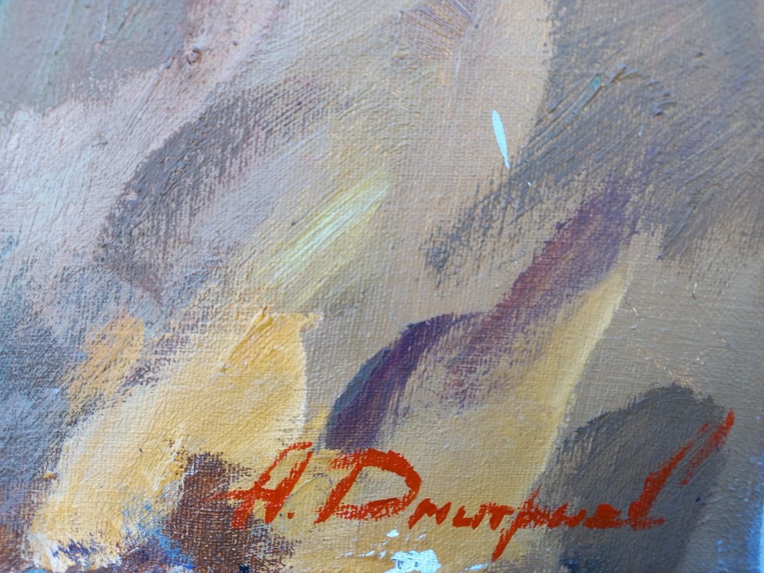 Oil painting Watermelon and lilies Alex Ditriev - 9