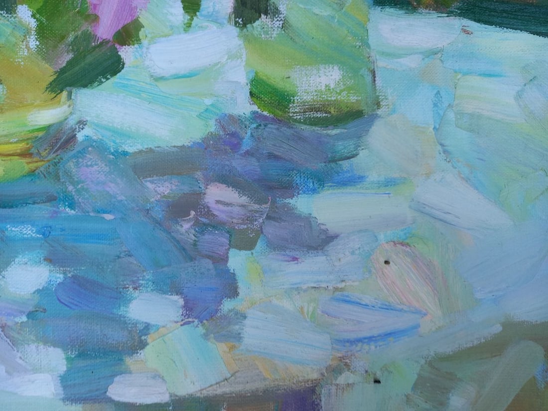 Oil painting Lilac Alex Ditriev - 2