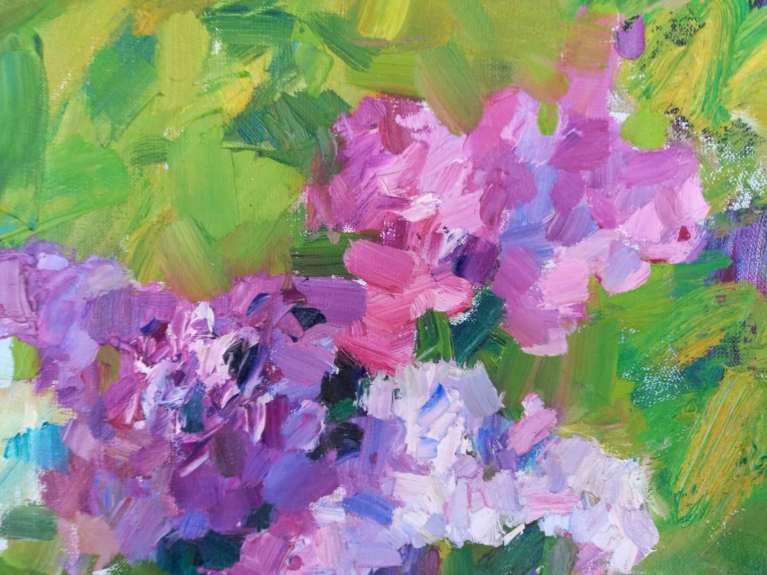 Oil painting Lilac Alex Ditriev - 3