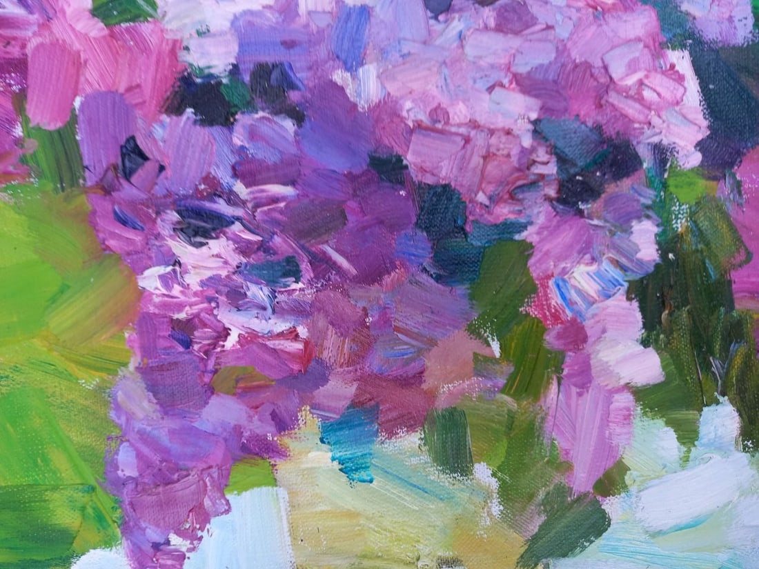 Oil painting Lilac Alex Ditriev - 7