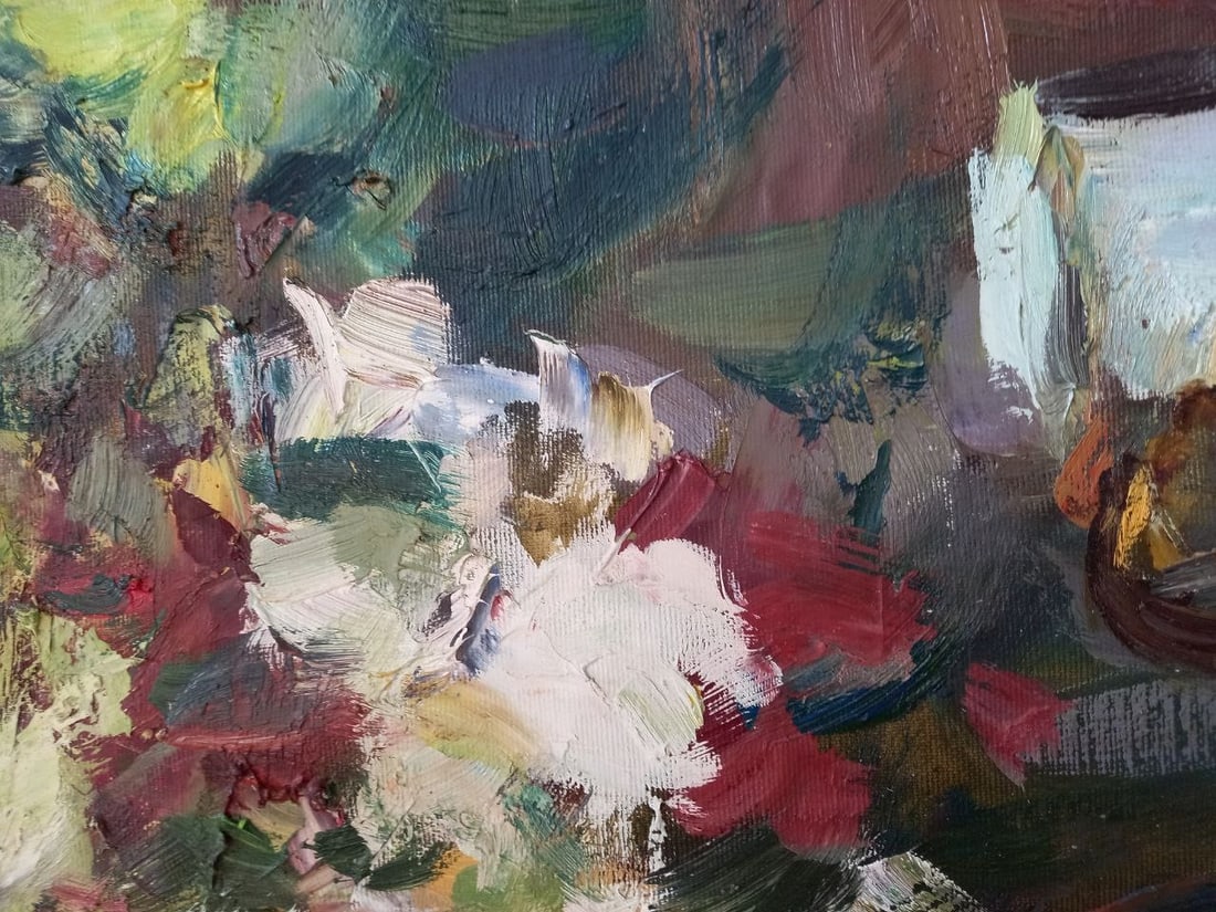 Oil painting Flower extravaganza Alex Ditriev - 3