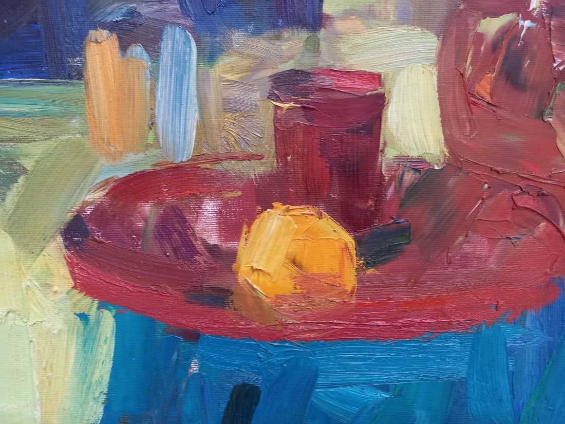 Oil painting Flower extravaganza Alex Ditriev - 6