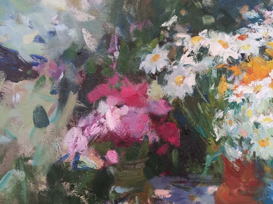 Oil painting Sunny bouquet Alex Ditriev - 3