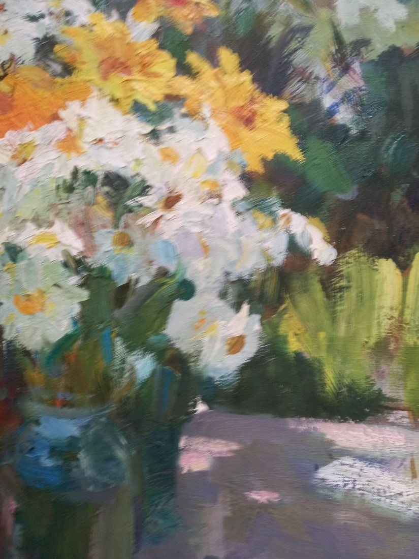 Oil painting Sunny bouquet Alex Ditriev - 5