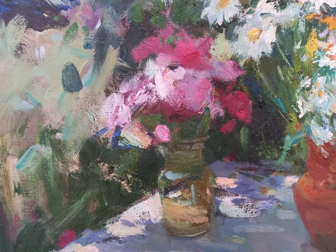 Oil painting Sunny bouquet Alex Ditriev - 9