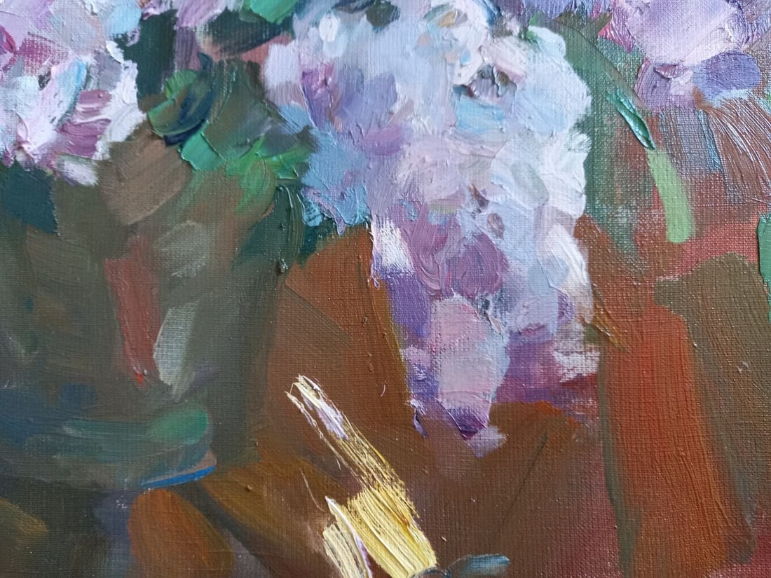 Oil painting Lilac Velvet Alex Ditriev - 7