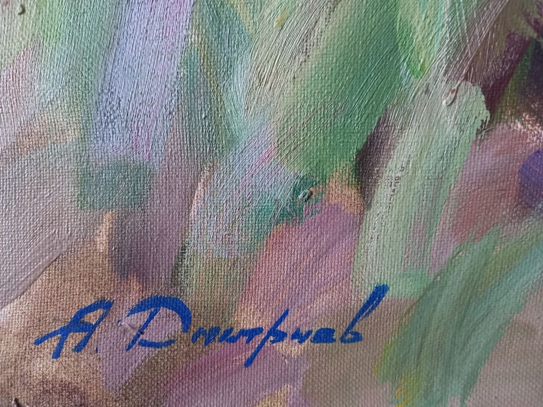 Oil painting Noble lilac Alex Ditriev - 10