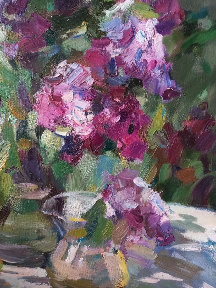Oil painting Noble lilac Alex Ditriev - 4