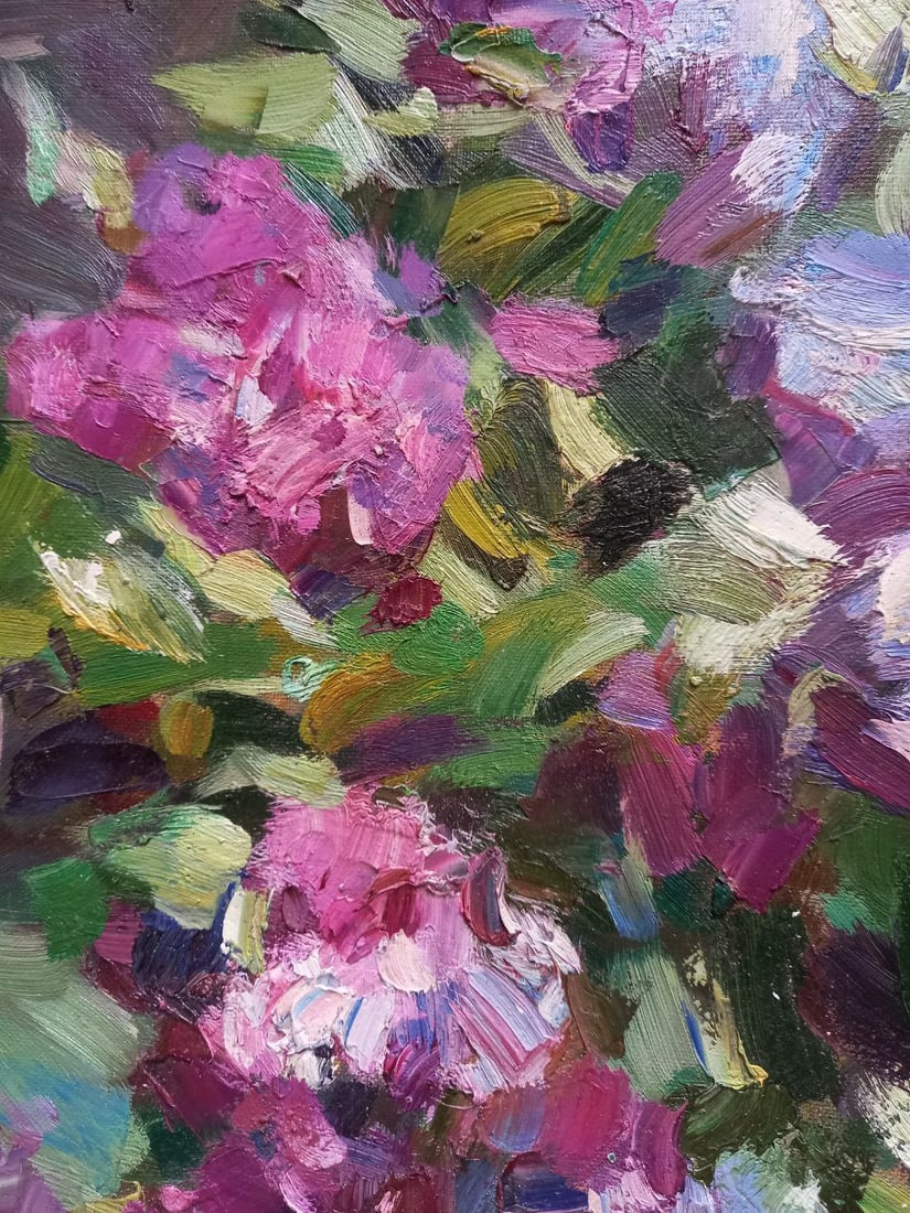Oil painting Noble lilac Alex Ditriev - 5