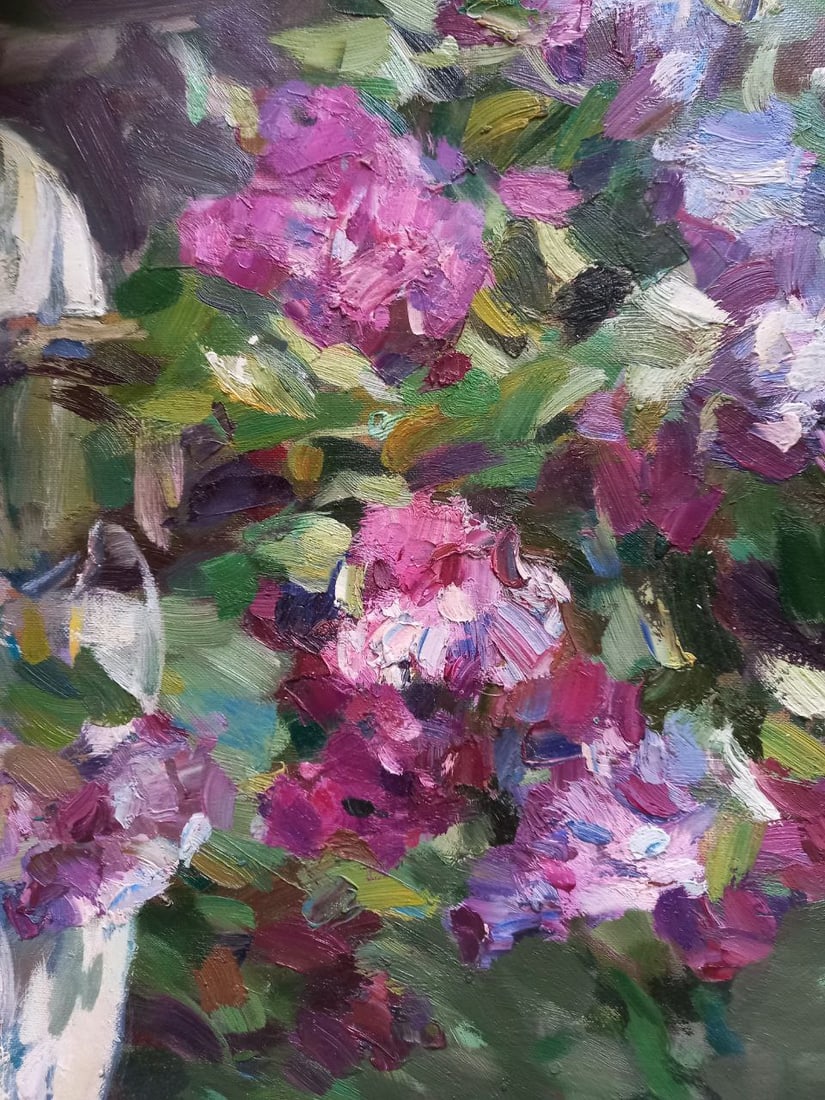 Oil painting Noble lilac Alex Ditriev - 6