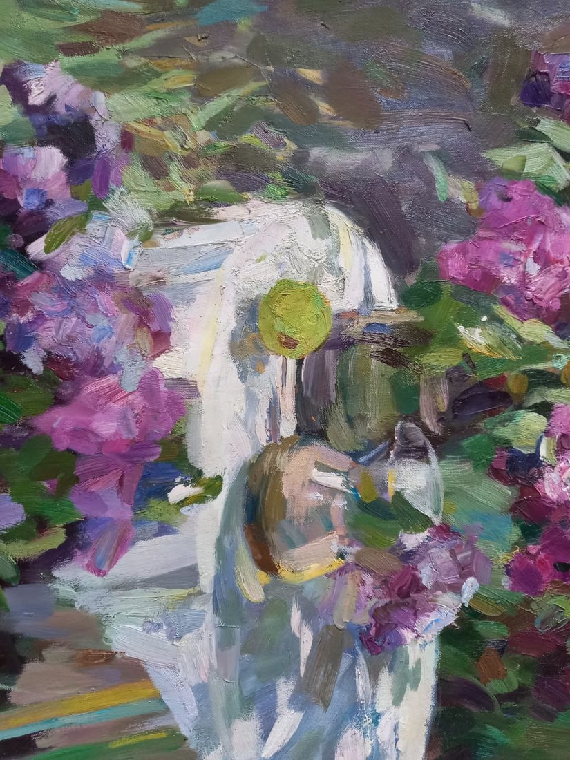 Oil painting Noble lilac Alex Ditriev - 7