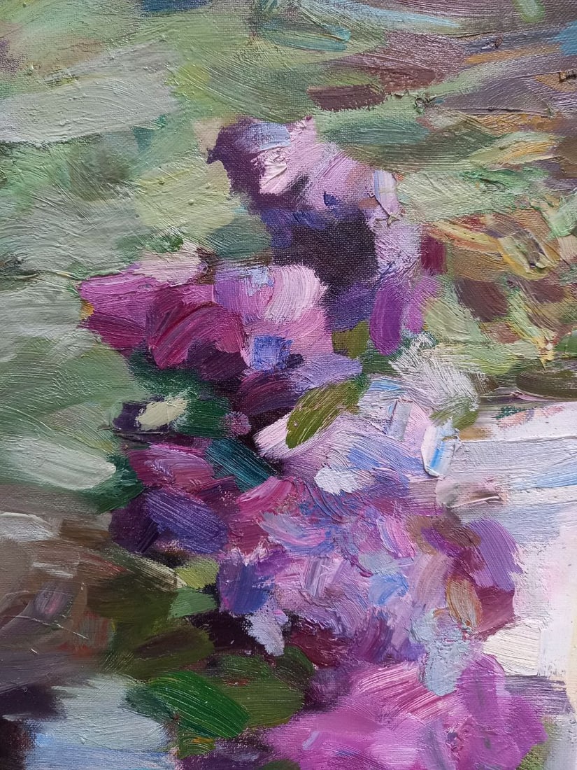 Oil painting Noble lilac Alex Ditriev - 9