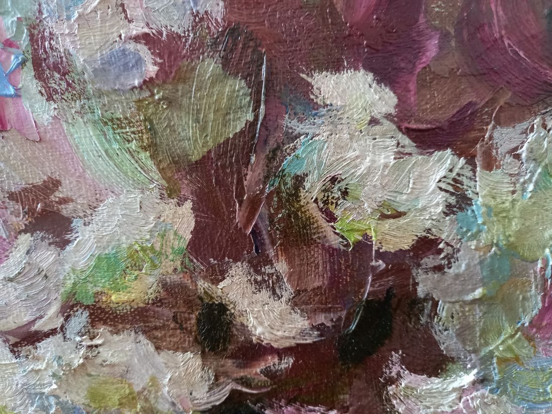 Oil painting Chrysanthemums Alex Ditriev - 5